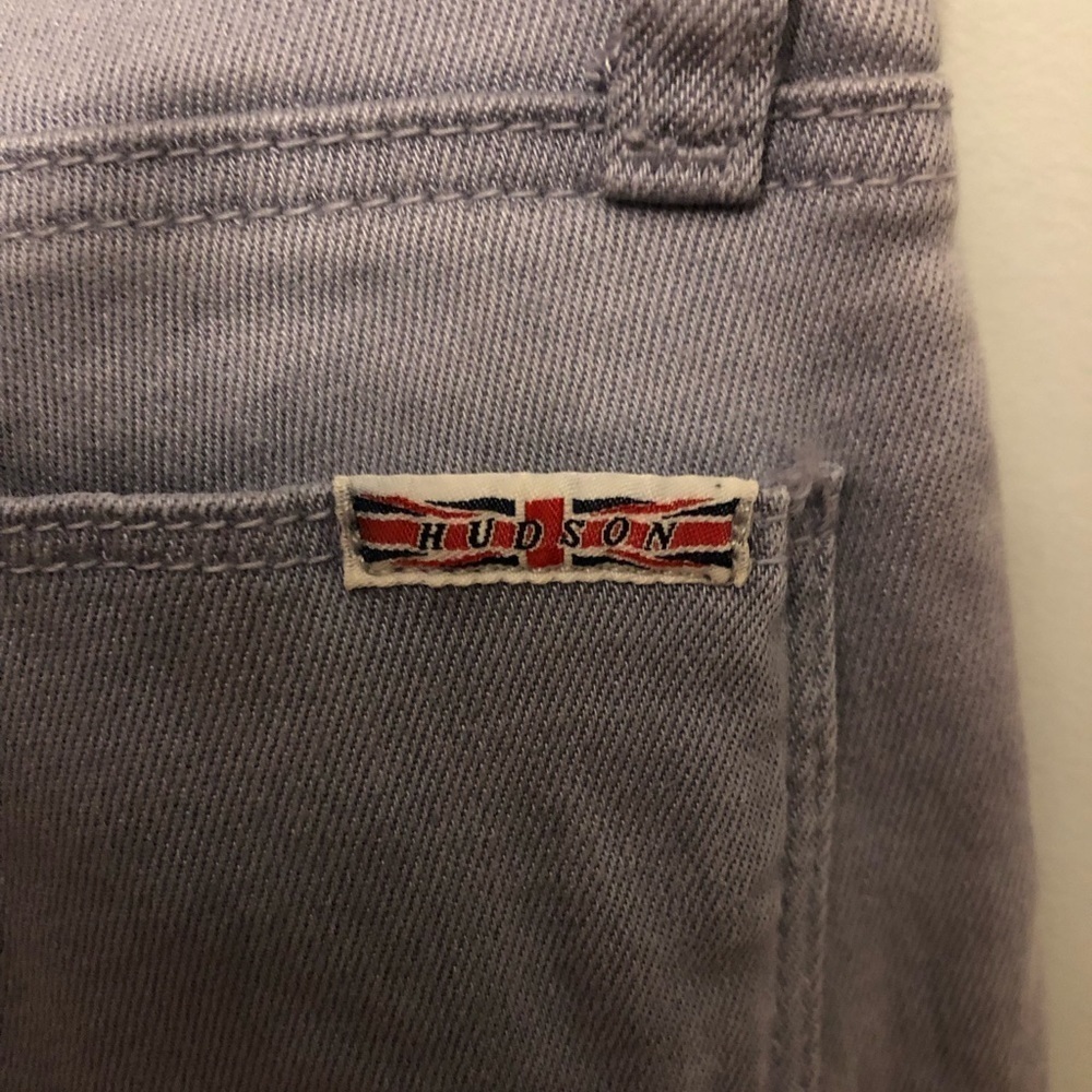Hudson‎ DIY Tie-Dye Skinny Jeans. Size 24. Light Blue and White. Zip fly. - Picture 6 of 16